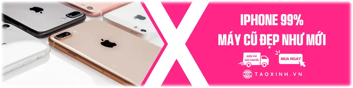 iPhone cũ chính hãng zin keng giá tốt nhất hôm nay tại Táo Xinh