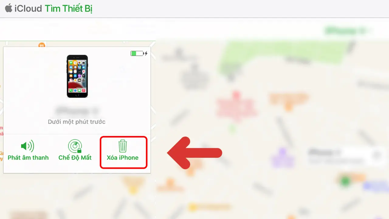 Hướng dẫn cách reset iPhone từ xa bằng cách xóa iPhone trong Find My.