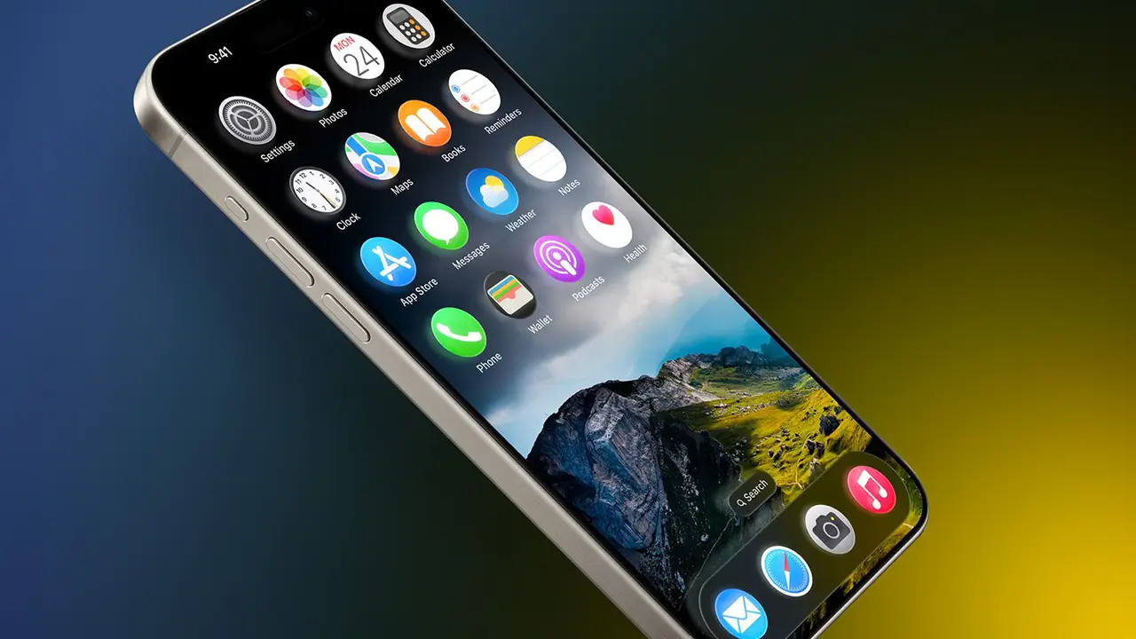 iOS 19 với giao diện được thiết kế hiện đại và sang trọng mang dáng dấp của Vision OS.