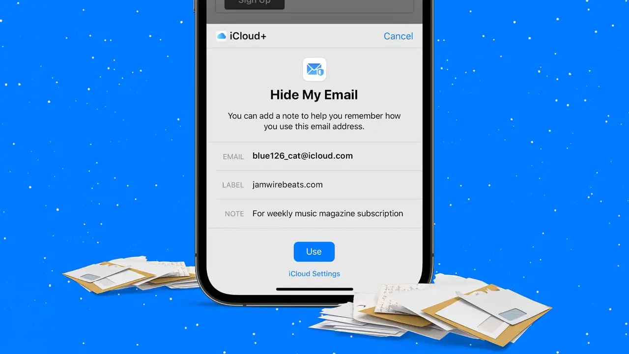 Hide My Email là một giải pháp bảo mật an toàn tránh bị lộ địa chỉ email chính của bạn.