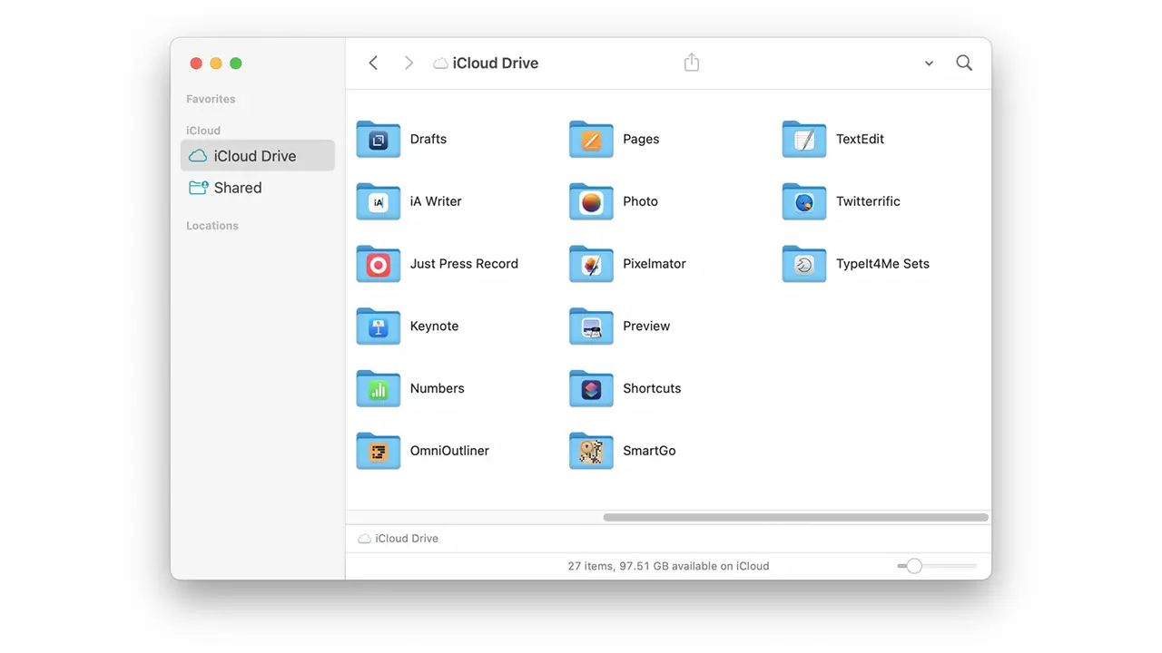 iCloud Drive mang đến khả năng lưu trữ và chia sẻ tập tin hoàn hảo trên các thiết bị của Apple.