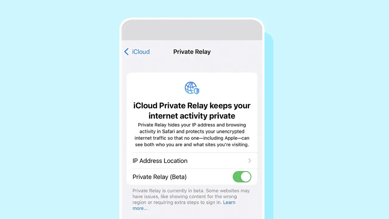 Tính năng iCloud Private Relay mang đến khả năng lướt web an toàn tuyệt đối trên các thiết bị của Apple.