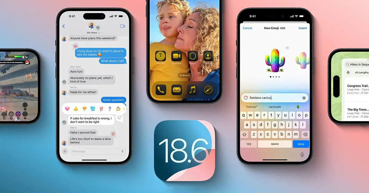 iOS 18.6 - Tấm Khiên Vững Chắc Cho iPhone Của Bạn Đã Ra Mắt!