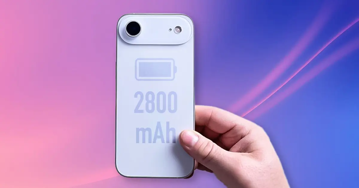 Pin iPhone 17 Air Chỉ 2800 mAh Nhưng Được Trang Bị Công Nghệ Pin Đột Phá Nhất Từ Trước Đến Nay