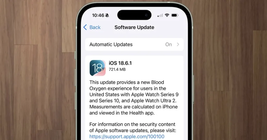 iOS 18.6.1 Bất Ngờ Xuất Hiện - Tính Năng Sức Khỏe Then Chốt Đã Quay Trở Lại!