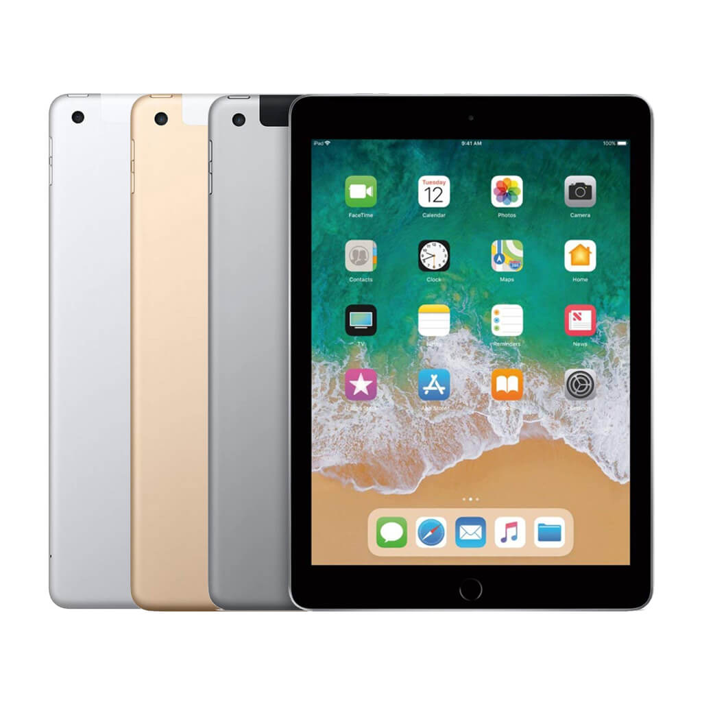 iPad Gen 5 4G 32GB 128GB đầy đủ màu và các mã LL/A, ZA/A, ZP/A, VN/A