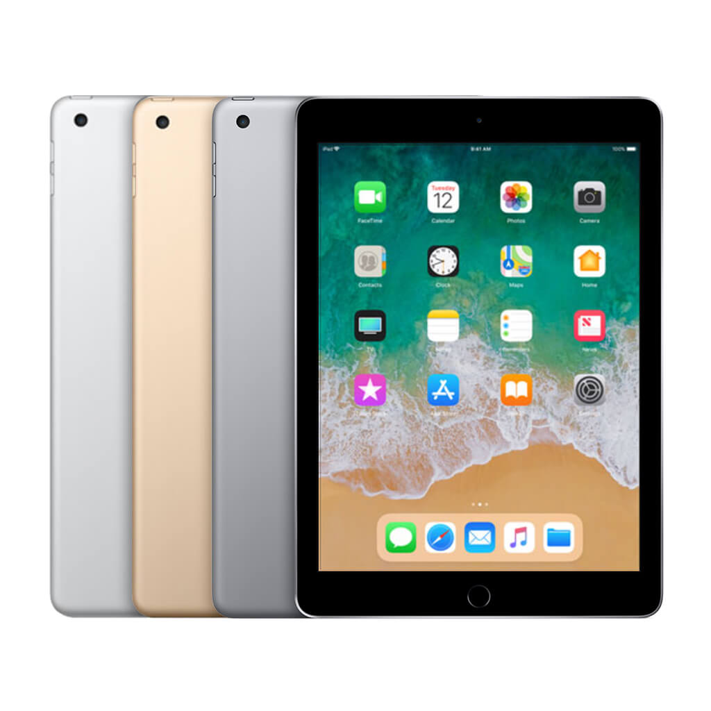 iPad Gen 5 WiFi 32GB 128GB đầy đủ màu và các mã LL/A, ZA/A, ZP/A, VN/A
