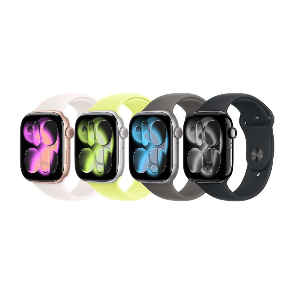 Apple Watch Series 11 42mm 46mm GPS + Cellular viền nhôm dây cao su đầy đủ màu các mã LL/A, ZA/A, ZP/A, VN/A