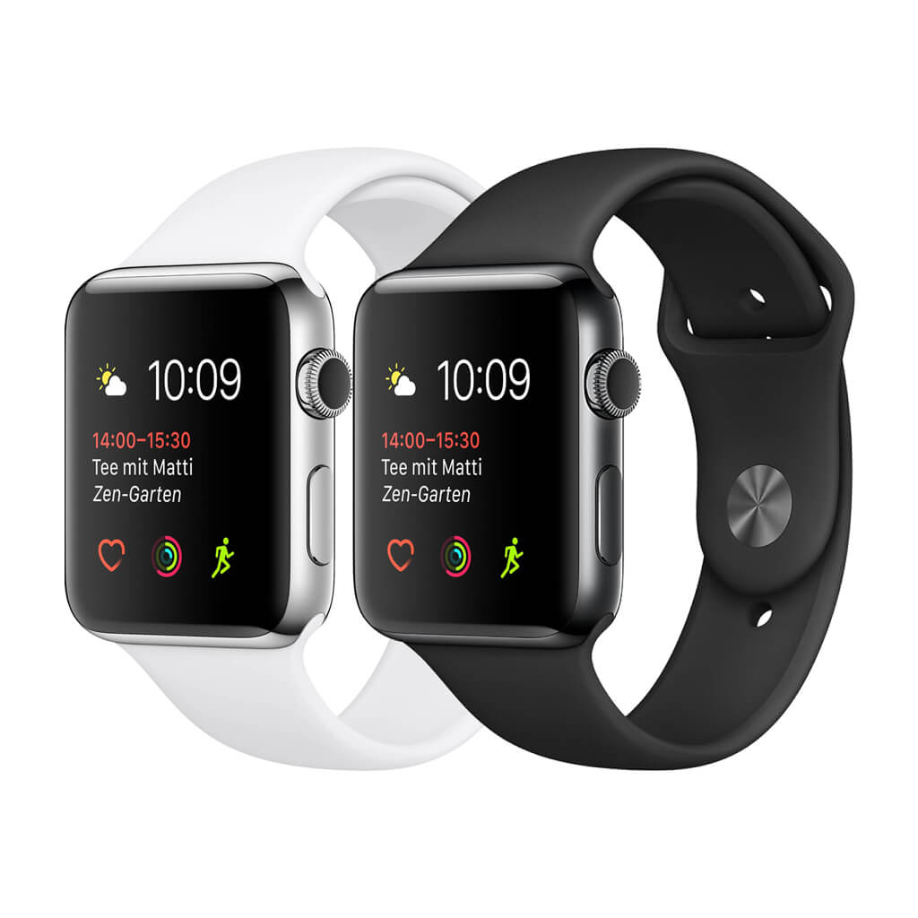 Apple Watch Series 2 (GPS) 38mm 42mm viền thép dây cao su đầy đủ màu các mã LL/A, ZA/A, ZP/A, VN/A