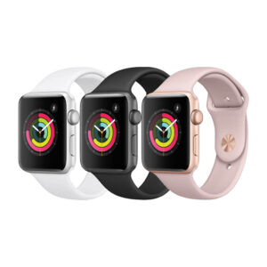 Apple Watch Series 3 (GPS) 38mm 42mm viền nhôm dây cao su đầy đủ màu các mã LL/A, ZA/A, ZP/A, VN/A
