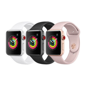 Apple Watch Series 3 (LTE) 38mm 42mm viền nhôm dây cao su đầy đủ màu các mã LL/A, ZA/A, ZP/A, VN/A
