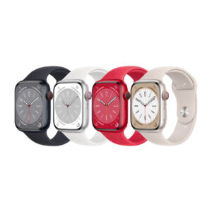 Apple Watch Series 8 (LTE) 41mm 45mm viền nhôm dây cao su đầy đủ màu các mã LL/A, ZA/A, ZP/A, VN/A