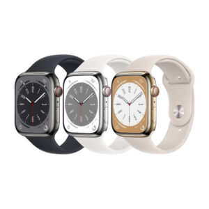 Apple Watch Series 8 (LTE) 41mm 45mm viền thép dây cao su đầy đủ màu các mã LL/A, ZA/A, ZP/A, VN/A