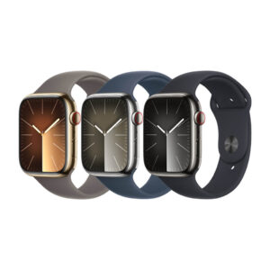 Apple Watch Series 9 41mm 45mm GPS + Cellular viền thép dây cao su đầy đủ màu các mã LL/A, ZA/A, ZP/A, VN/A